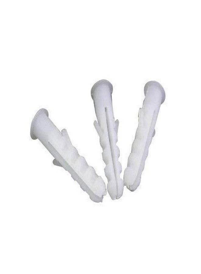 LOVELY Nylon Sleeve, Wall Plug, Gitti Size 6.5X35 mm White Pack of 100 Pcs - Image 5